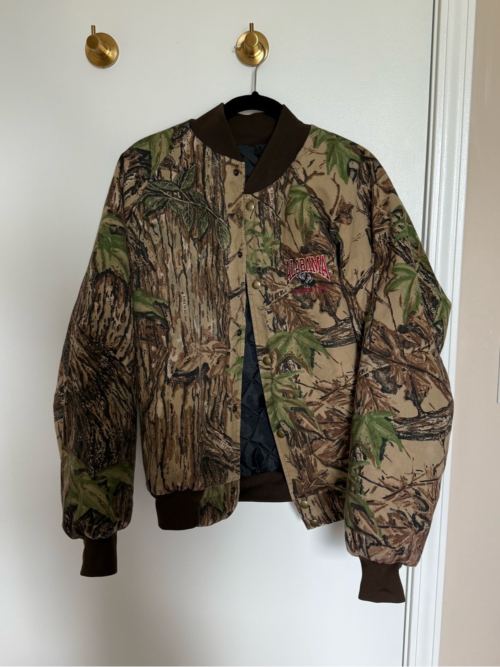 Camouflage Bomber Jacket - Green Camo - Picture 2 of 4